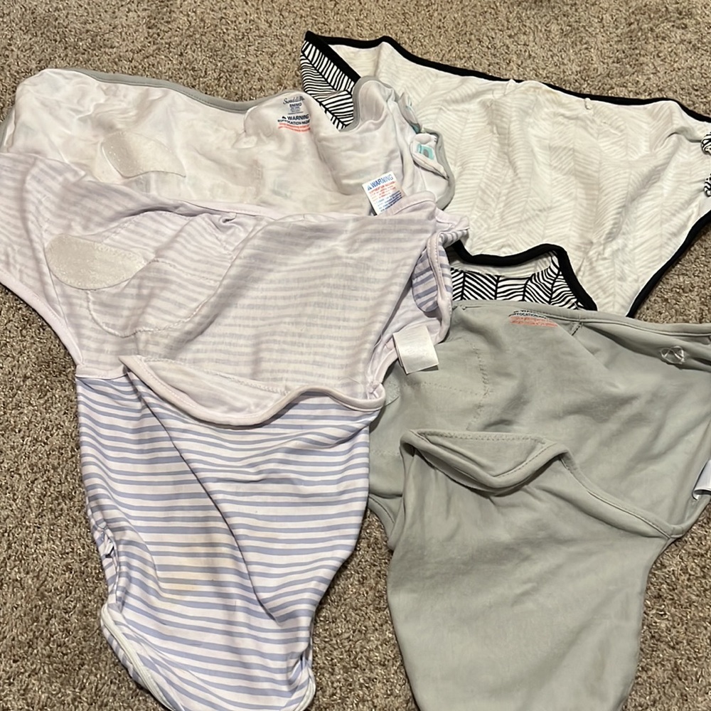 4 Swaddle Me infant Swaddles